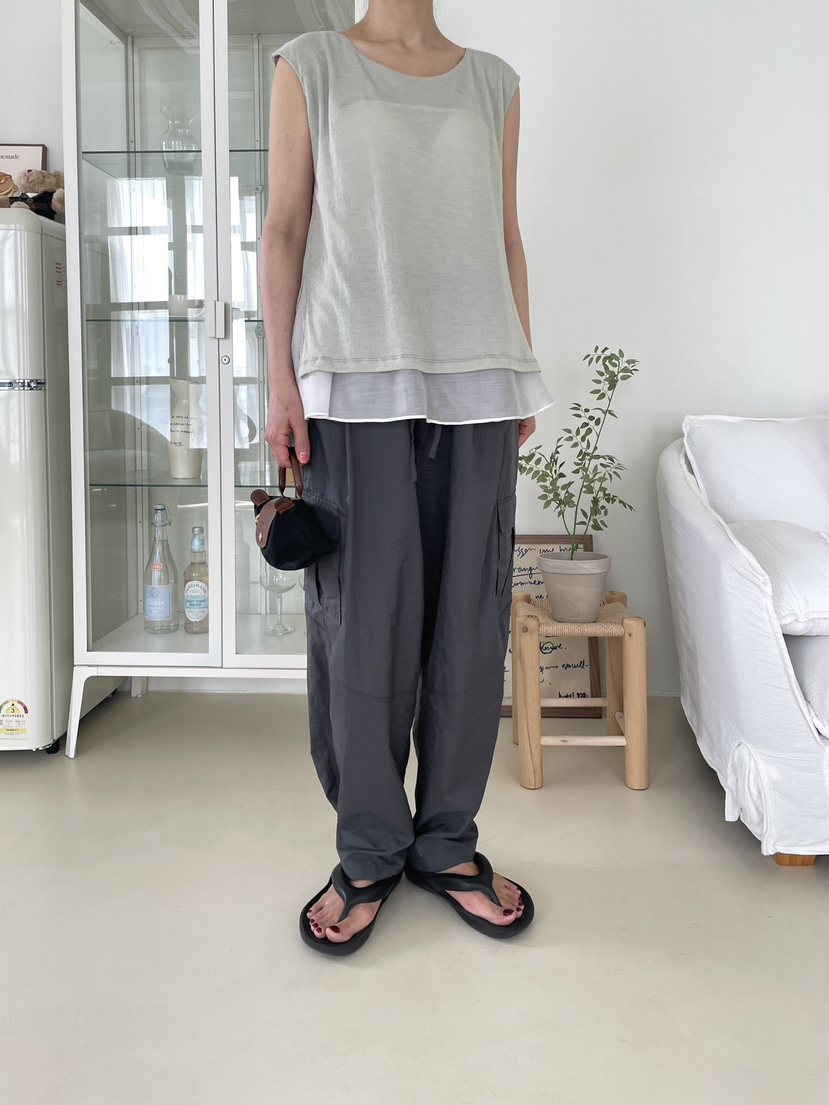 EDITION-P韓國東大門代購女士新款人氣推薦熱賣吊帶背心EDITION/CHAHEE吊帶/背心