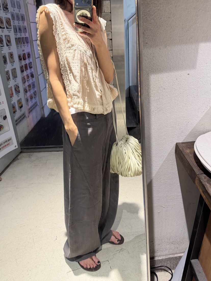 FRANC—L韓國東大門直郵女裝新品休閑時尚推薦襯衫蕾絲衫FRANC襯衫/蕾絲衫