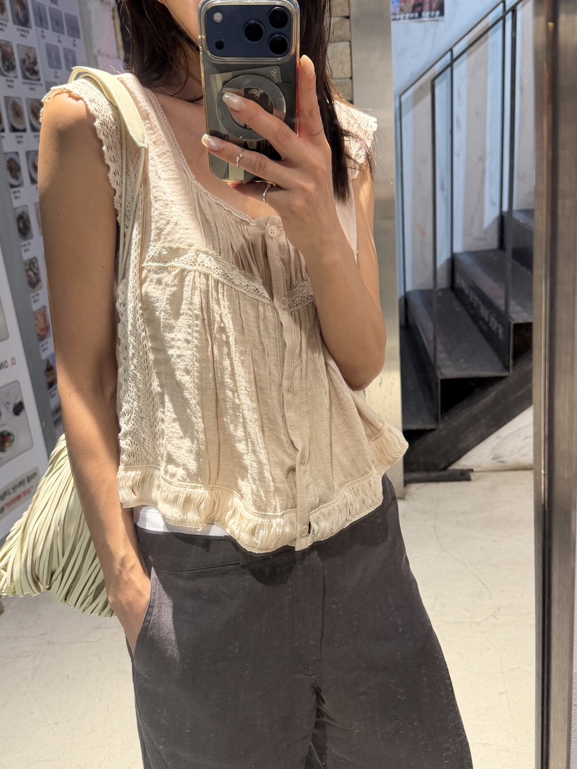 FRANC—L韓國東大門直郵女裝新品休閑時尚推薦襯衫蕾絲衫FRANC襯衫/蕾絲衫圖色2