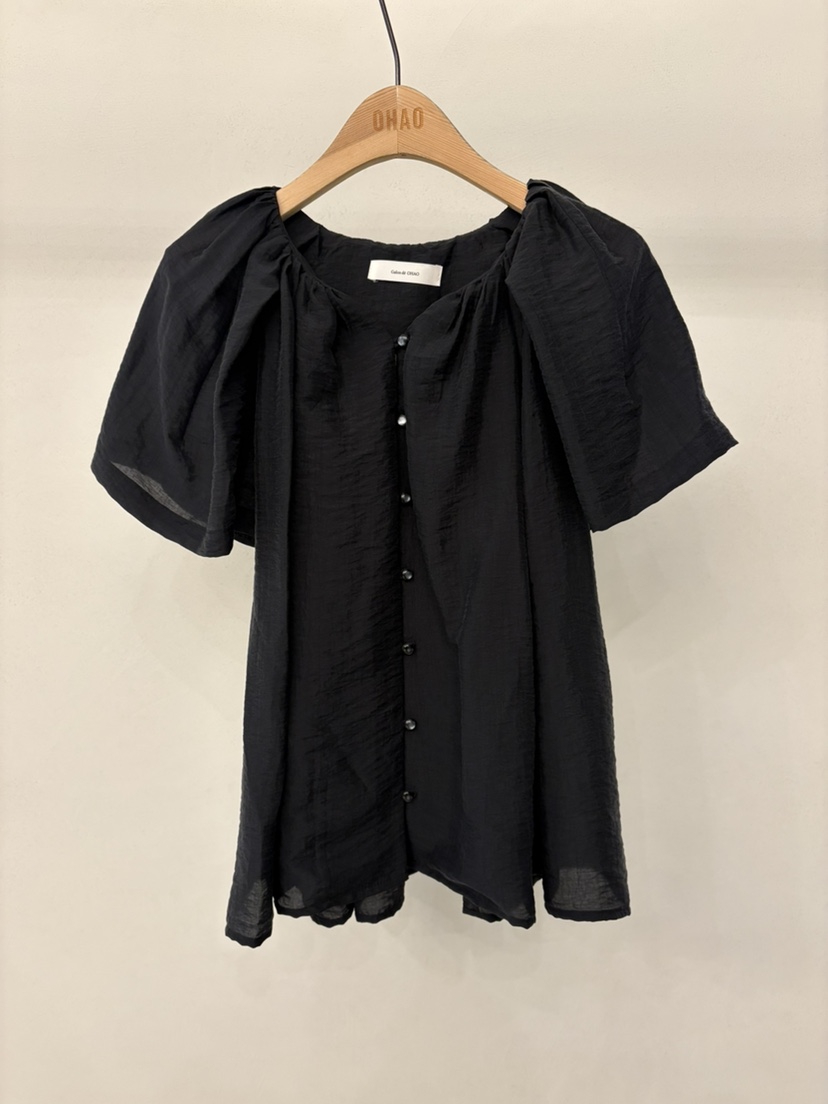 OHAO韓國直郵實拍女裝新品時尚26夏季人氣熱賣襯衫蕾絲衫OHAO/HA MONG襯衫/蕾絲衫圖色2