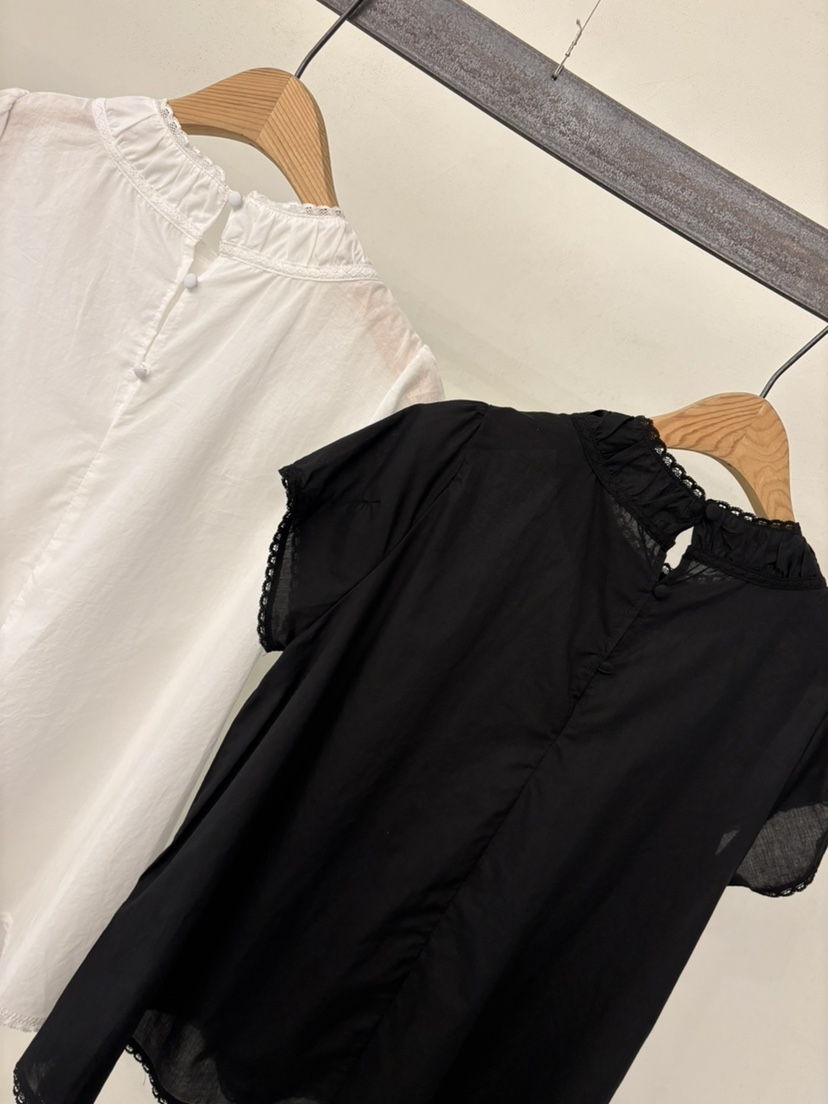 OHAO韓國東大門直郵女裝新品時尚熱賣人氣26夏季襯衫蕾絲衫OHAO/HA MONG襯衫/蕾絲衫