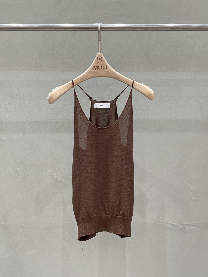 THE MUI韓國東大門代購女士新品熱賣26夏季吊帶背心無袖THE MUI吊帶/背心圖色2