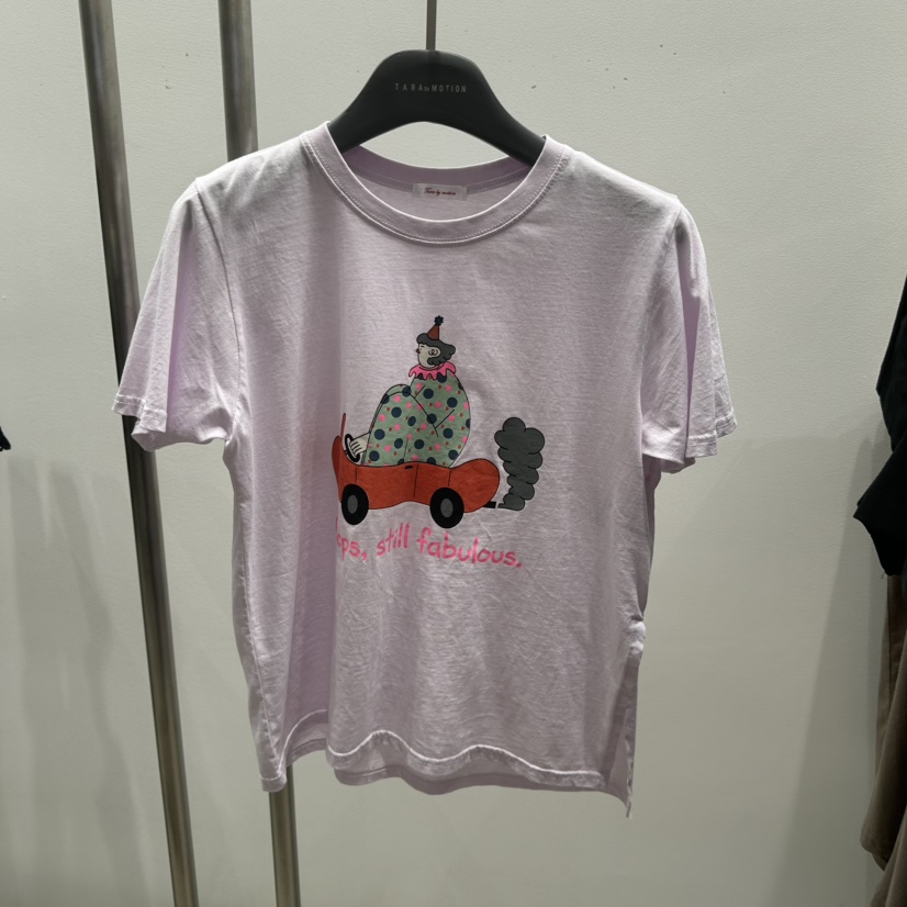 TARABY MOTION東大門實拍韓國女裝新款推薦熱賣人氣休閑T恤TARABY MOTIONT恤圖色3