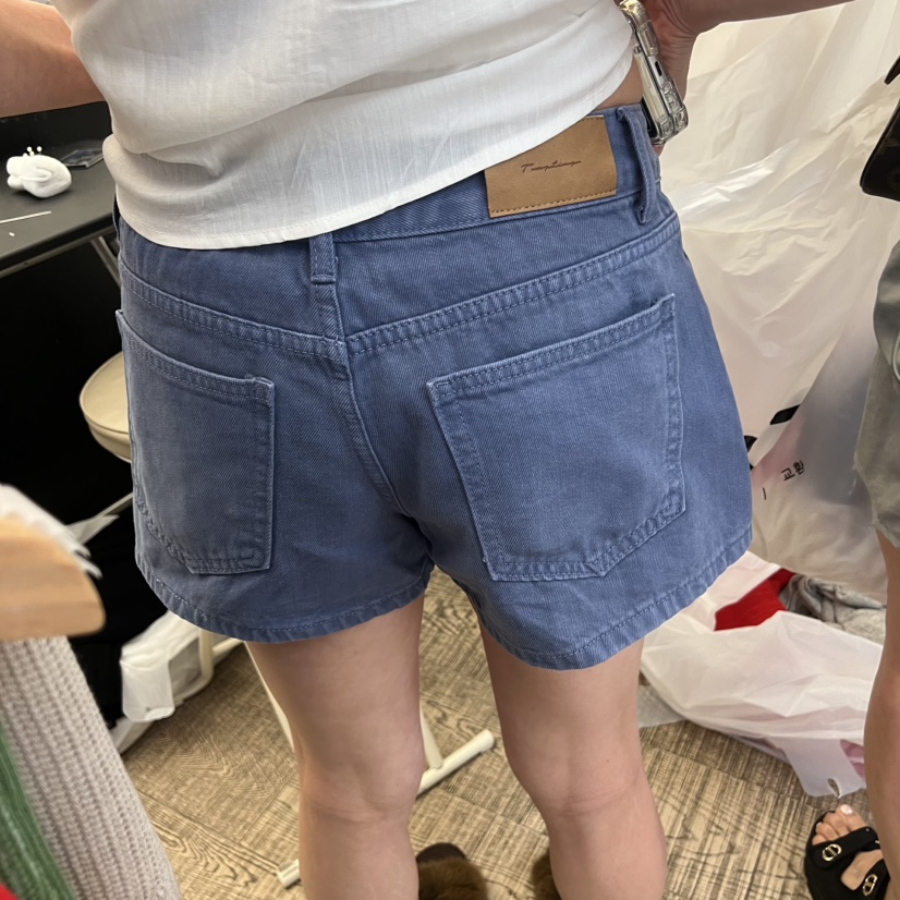 BEEN-A韓國直郵女裝新款26夏季推薦休閑熱賣短褲口袋紐扣BEEN-A短褲