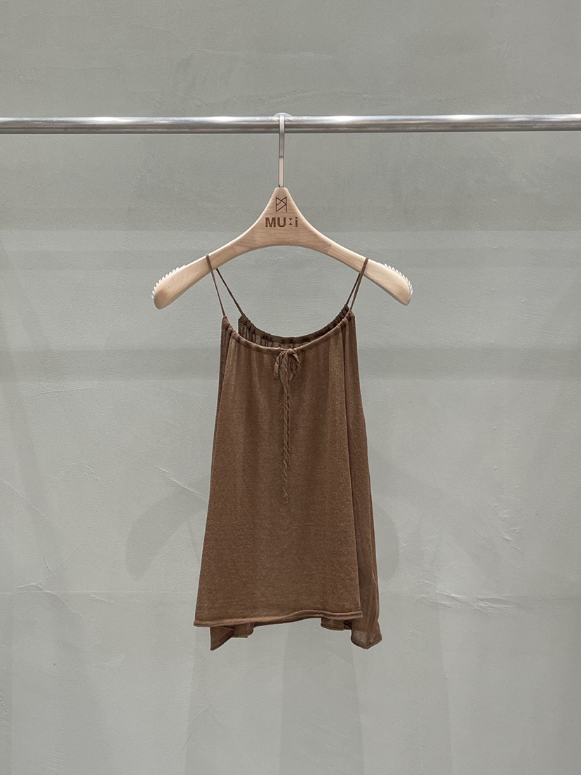 THE MUI韓國東大門直郵女裝新品推薦26夏季吊帶背心無袖THE MUI吊帶/背心圖色2
