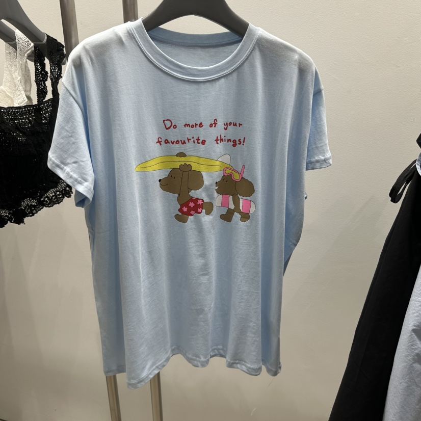 TARABY MOTION韓國直郵女裝新款26夏季推薦熱賣人氣休閑T恤TARABY MOTIONT恤圖色1
