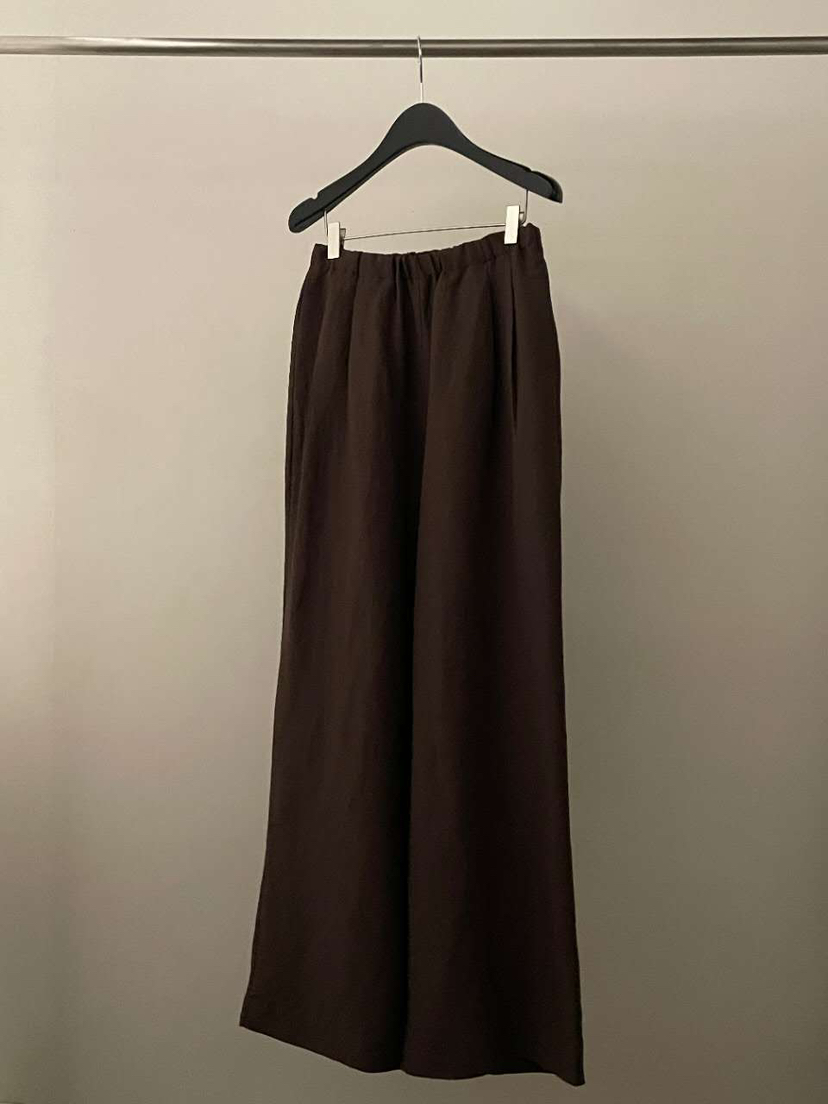 FLAT GARDEN/LA MUETTE/JAMIESTONE韓國東大門直郵女裝新款休閑褲亞麻FLAT GARDEN/LA MUETTE/JAMIESTONE休閑褲圖色2