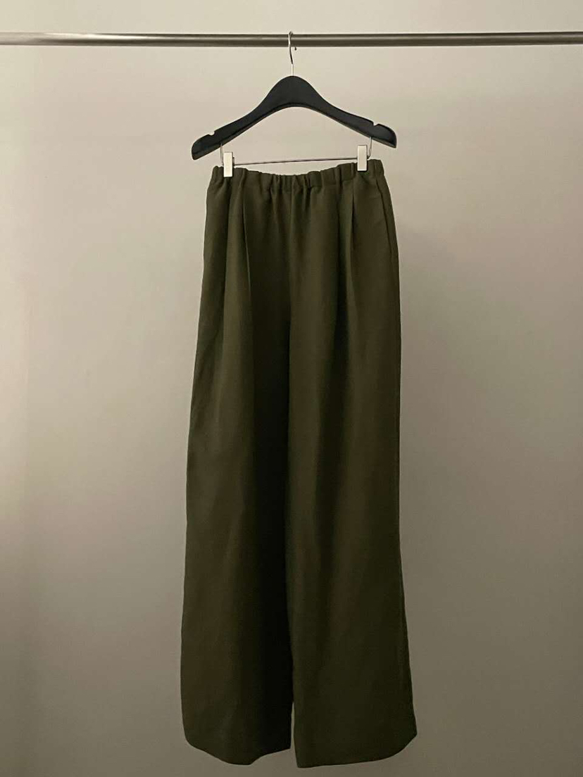 FLAT GARDEN/LA MUETTE/JAMIESTONE韓國東大門直郵女裝新款休閑褲亞麻FLAT GARDEN/LA MUETTE/JAMIESTONE休閑褲圖色3