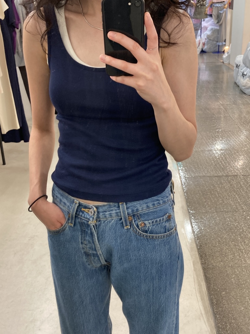 MYOS韓國東大門代購女裝新品人氣休閑熱賣時尚26夏季吊帶背心MYOS吊帶/背心