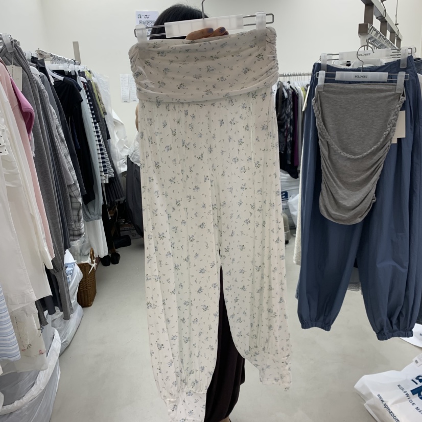 SOLD OUT韓國東大門代購女裝新款休閑時尚人氣熱賣休閑褲SOLD OUT休閑褲圖色2