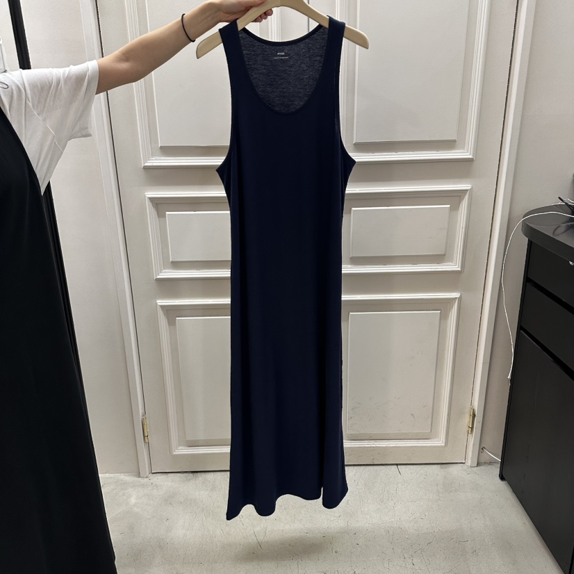 MYOS韓國直郵女士新款推薦休閑人氣時尚26夏季連衣裙不含內搭MYOS連衣裙圖色3深藍色