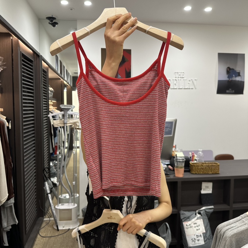 BRELLIN韓國代購女士新品休閑熱賣時尚推薦26夏季吊帶背心BRELLIN吊帶/背心