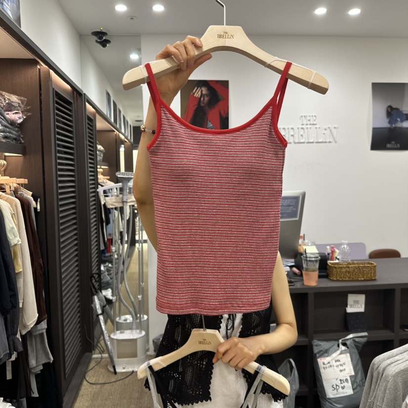 BRELLIN韓國代購女士新品休閑熱賣時尚推薦26夏季吊帶背心BRELLIN吊帶/背心圖色2