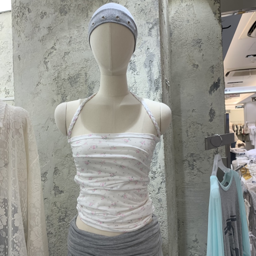 SOLD OUT韓國代購女裝新款熱賣人氣推薦休閑吊帶背心露肩SOLD OUT吊帶/背心圖色2