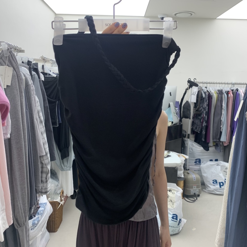 SOLD OUT韓國代購女裝新款熱賣人氣推薦休閑吊帶背心露肩SOLD OUT吊帶/背心圖色4