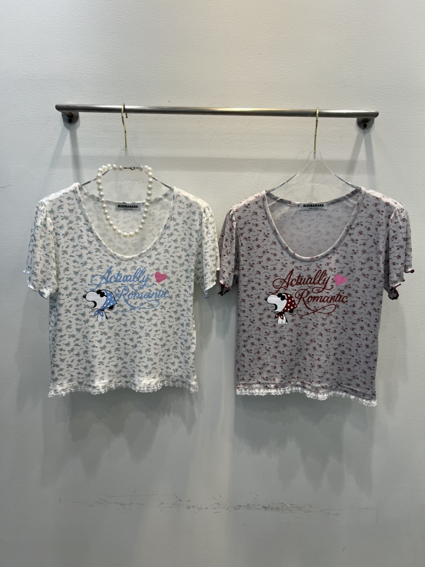 BLUE BANANA韓國代購女士新品26夏季推薦人氣休閑熱賣T恤BLUE BANANAT恤