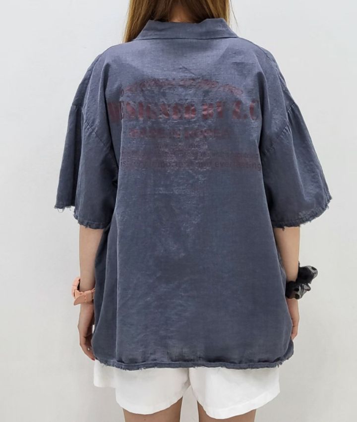 ZACCU韓國直郵實拍女士新款熱賣時尚休閑26夏季襯衫蕾絲衫ZACCU襯衫/蕾絲衫