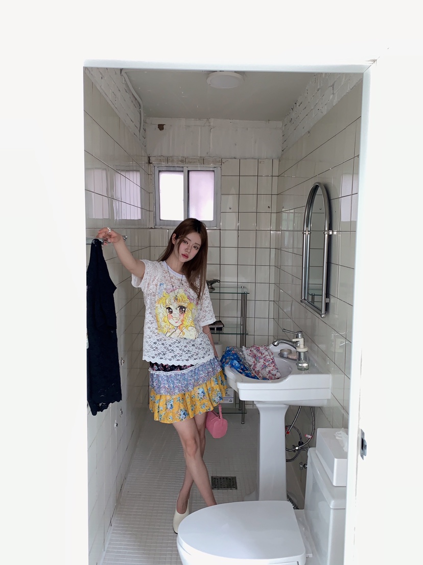 MAISONDEGLORY韓國直郵實拍女士新款時尚26夏季熱賣休閑T恤MAISON DE GLORYT恤