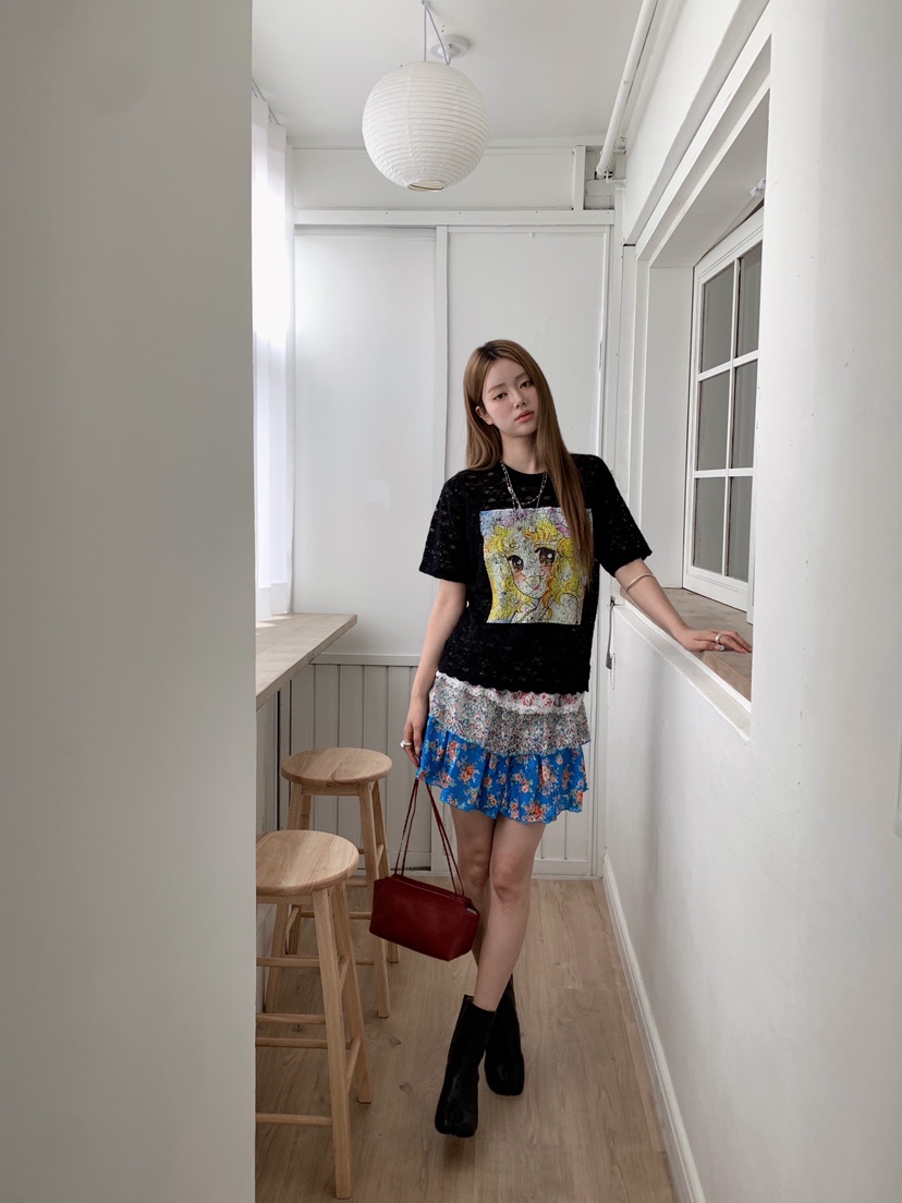 MAISONDEGLORY韓國直郵實拍女士新款時尚26夏季熱賣休閑T恤MAISON DE GLORYT恤