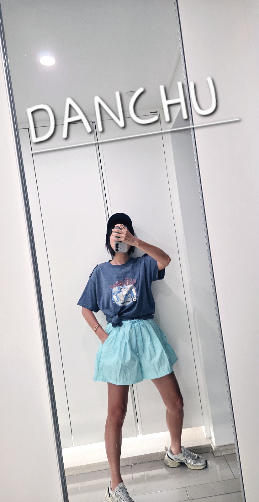 DANCHU韓國直郵實拍女士新款26夏季時尚推薦熱賣休閑短褲DANCHU短褲