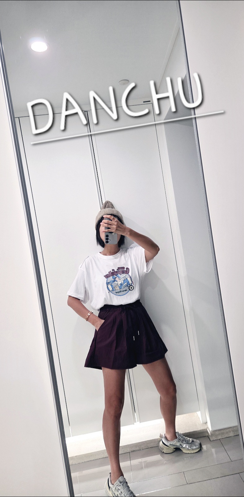 DANCHU韓國直郵實拍女士新款26夏季時尚推薦熱賣休閑短褲DANCHU短褲