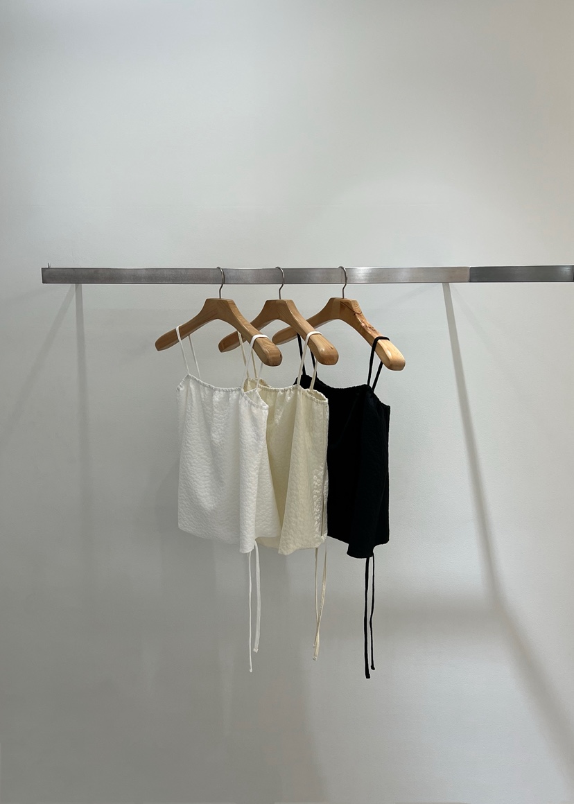 ONESTASTE韓國東大門直郵女裝新品時尚休閑26夏季吊帶背心提花TASTE/ONESTASTE吊帶/背心