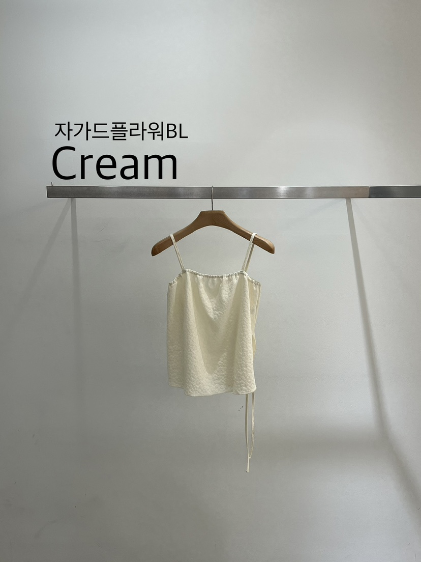 ONESTASTE韓國東大門直郵女裝新品時尚休閑26夏季吊帶背心提花TASTE/ONESTASTE吊帶/背心圖色2