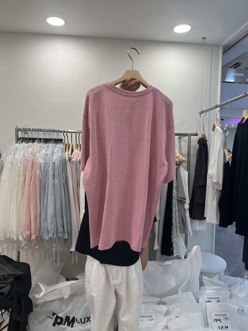 DELICATE韓國直郵女士新品休閑人氣推薦熱賣26夏季時尚T恤DELICATET恤