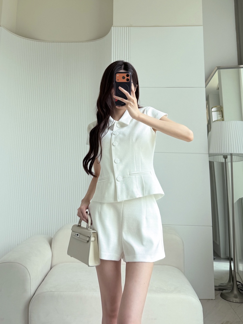 CLOTH韓國東大門代購女士新款人氣時尚休閑推薦26夏季夾克CLOTH夾克圖色1奶白