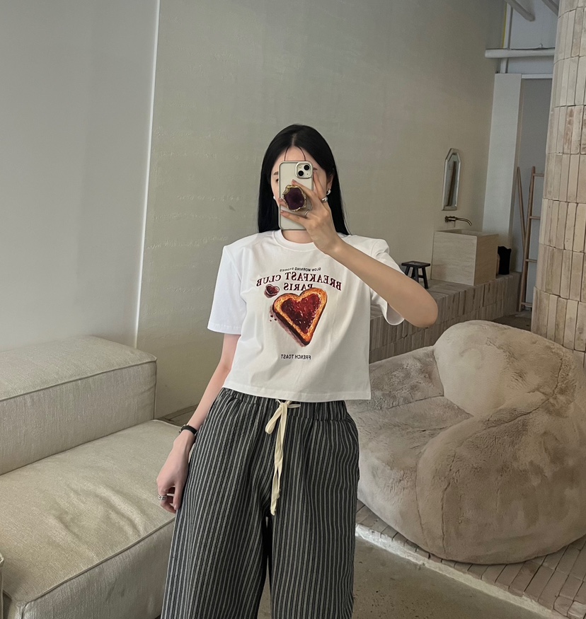 AMUSE SEOUL韓國東大門直郵女士新款時尚人氣推薦26夏季T恤AMUSE SEOULT恤