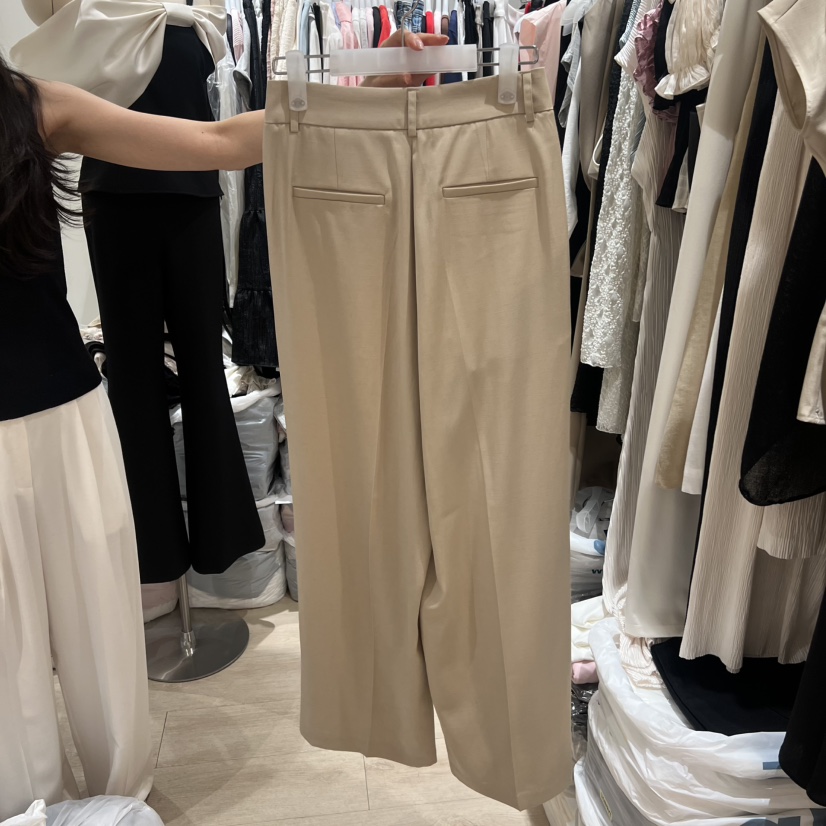 LOVE SOME韓國直郵實拍女裝新品推薦熱賣時尚休閑褲褶裥LOVE SOME休閑褲