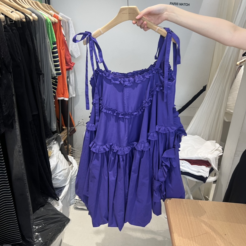PARIS MATCH韓國東大門代購女士新款休閑時尚26夏季連衣裙PARIS MATCH連衣裙圖色1