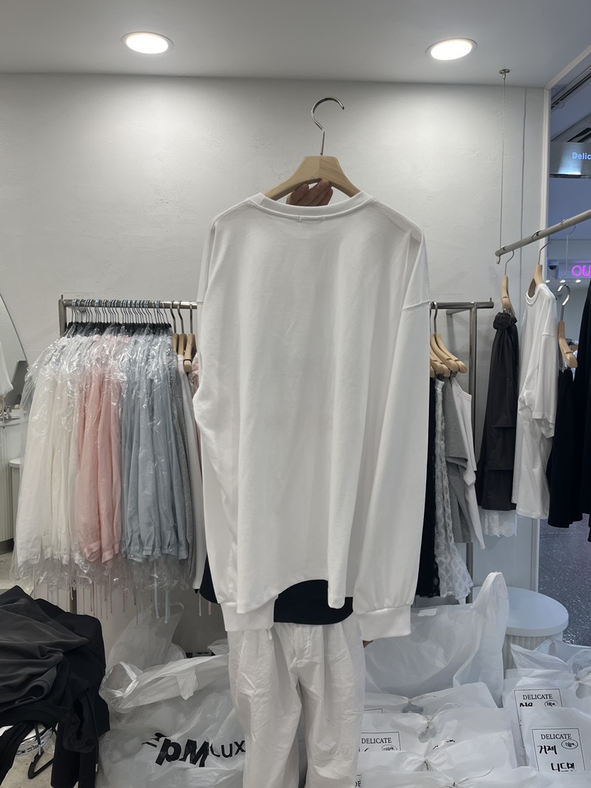 DELICATE韓國東大門代購女裝新品推薦時尚26夏季休閑長袖T恤DELICATE長袖T恤