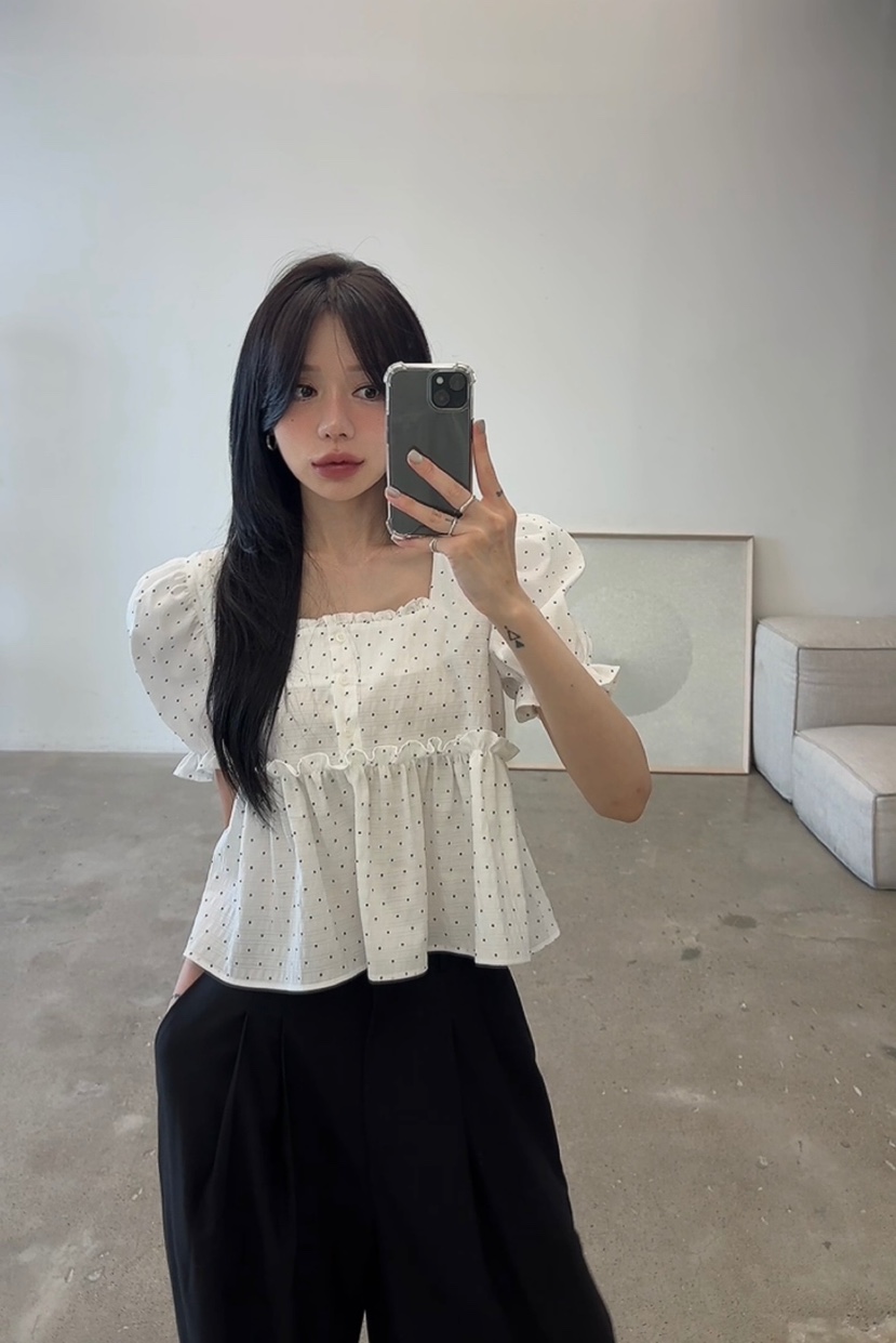 AMUSE SEOUL韓國東大門直郵女裝新品推薦時尚襯衫蕾絲衫AMUSE SEOUL襯衫/蕾絲衫
