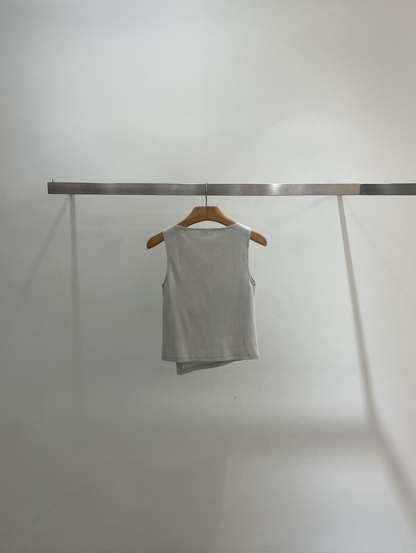 ONESTASTE韓國代購女裝新品人氣26夏季吊帶背心不對稱無袖TASTE/ONESTASTE吊帶/背心