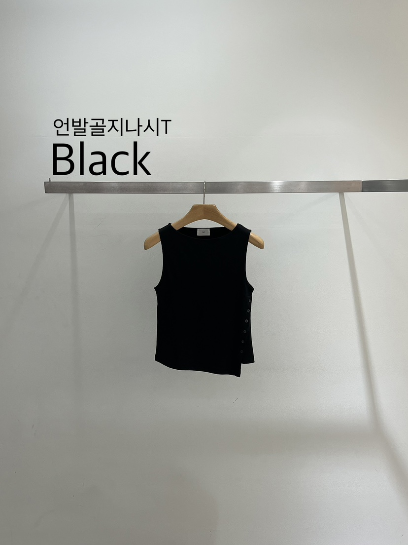 ONESTASTE韓國代購女裝新品人氣26夏季吊帶背心不對稱無袖TASTE/ONESTASTE吊帶/背心圖色3
