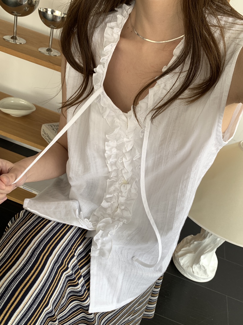 ATHEA韓國東大門直郵女士新款26夏季熱賣人氣休閑襯衫蕾絲衫ATHEA襯衫/蕾絲衫