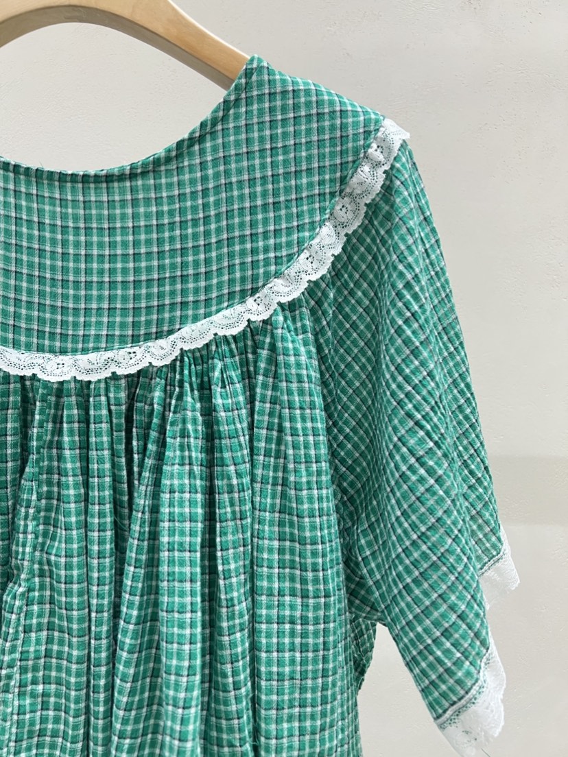 SHIRRING韓國直郵女裝新品熱賣休閑26夏季襯衫蕾絲衫打折SHIRRING襯衫/蕾絲衫
