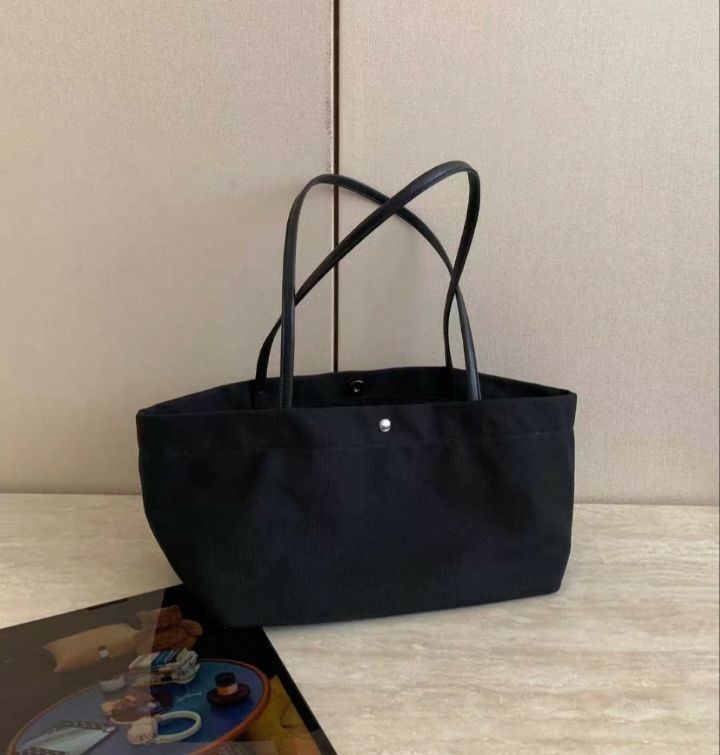 TROUVAILLE韓國東大門直郵女裝新品休閑單肩斜跨包牛皮帆布TROUVAILLE單肩/斜跨包