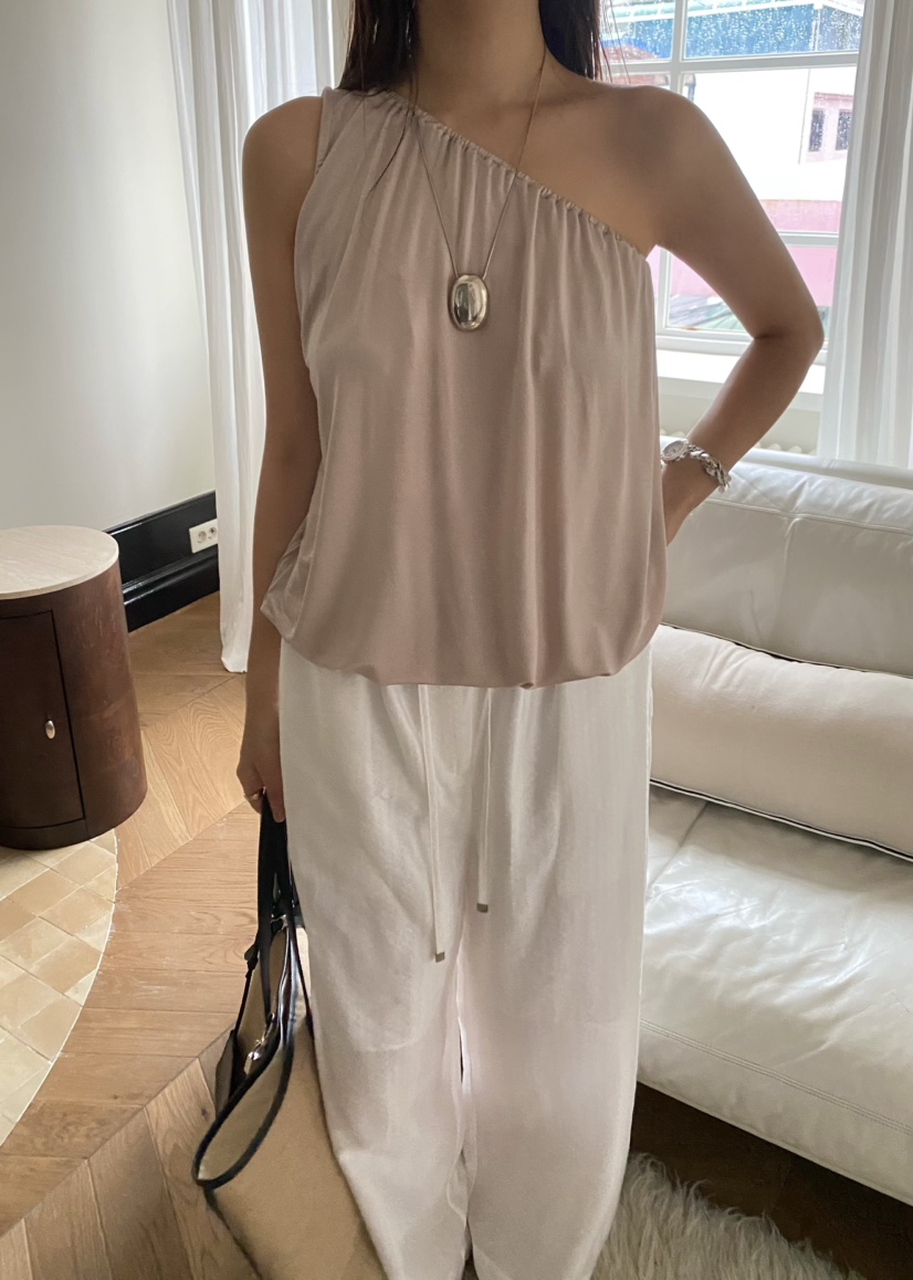 OUPPT東大門實拍韓國女士新品休閑熱賣推薦時尚26夏季吊帶背心OUPPT吊帶/背心圖色2