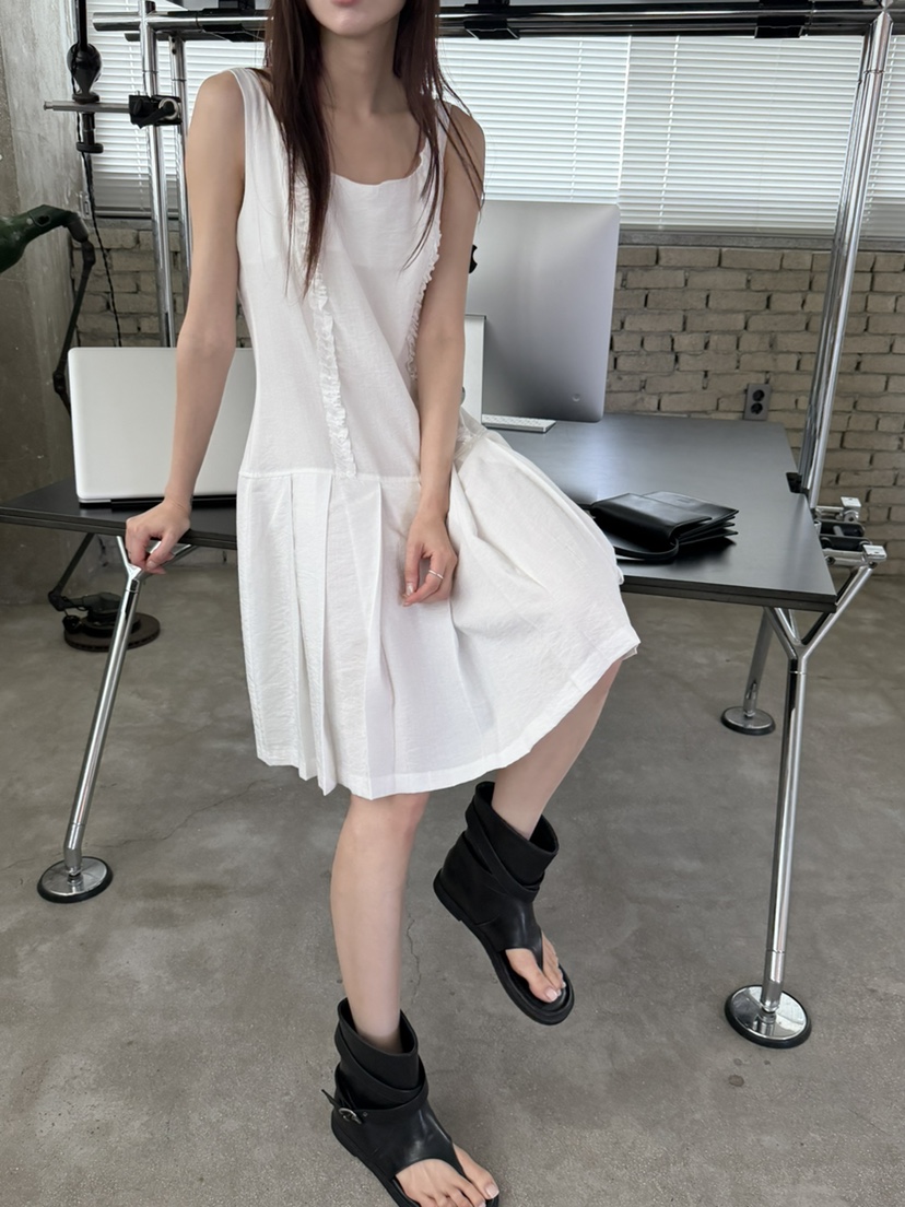 FOSET東大門實拍韓國女裝新品26夏季人氣休閑時尚連衣裙OPSFOSET連衣裙