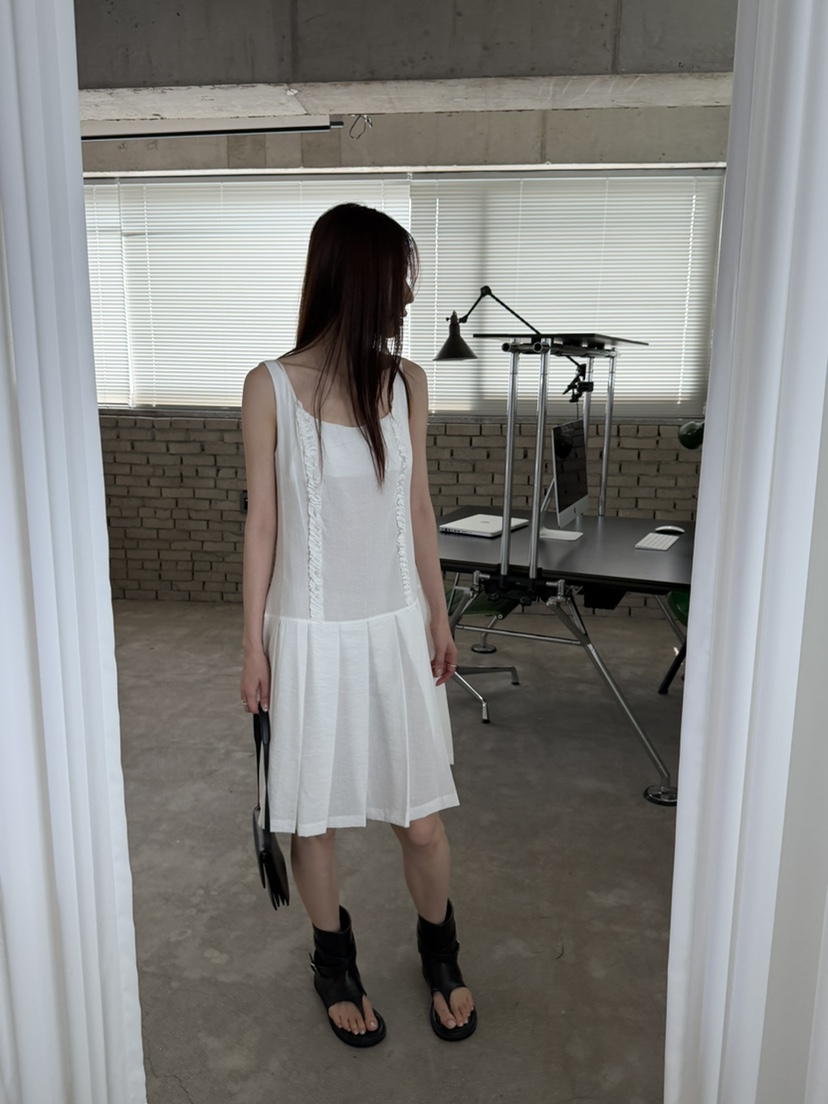 FOSET東大門實拍韓國女裝新品26夏季人氣休閑時尚連衣裙OPSFOSET連衣裙