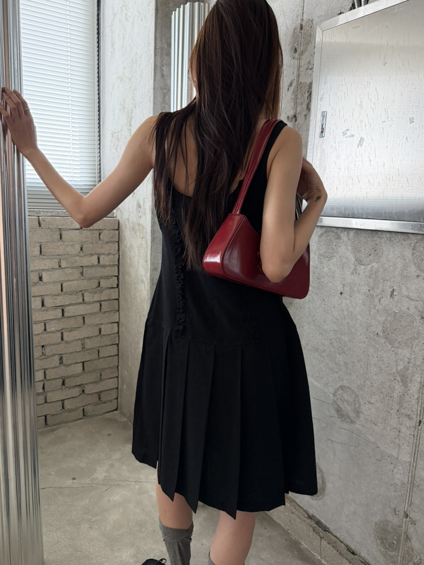 FOSET東大門實拍韓國女裝新品26夏季人氣休閑時尚連衣裙OPSFOSET連衣裙