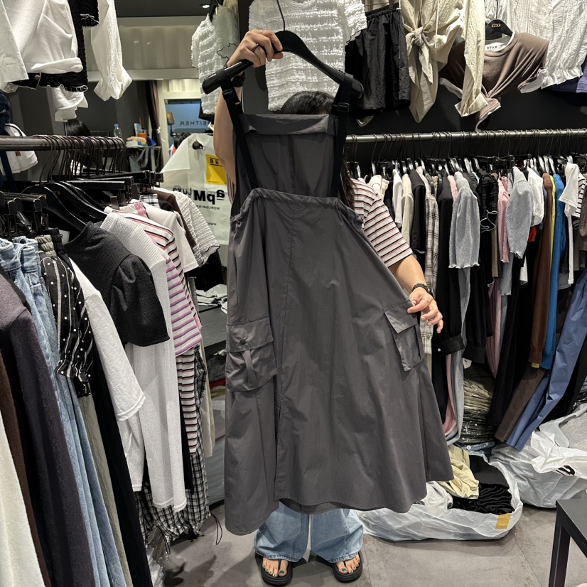 STAR-L韓國代購女士新品休閑熱賣26夏季連衣裙不含內搭吊帶裙STAR-L連衣裙
