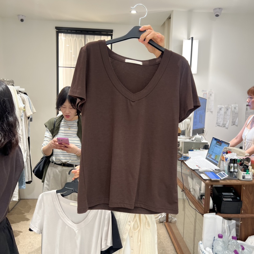 VENIR-a東大門實拍韓國女士新品26夏季熱賣時尚推薦休閑T恤VENIR-aT恤圖色2
