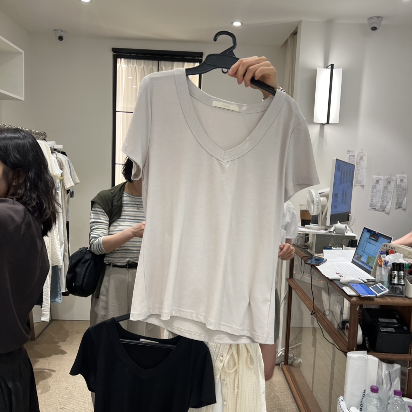 VENIR-a東大門實拍韓國女士新品26夏季熱賣時尚推薦休閑T恤VENIR-aT恤圖色3