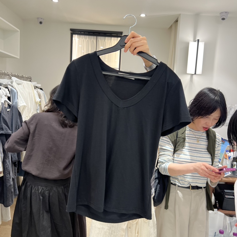 VENIR-a東大門實拍韓國女士新品26夏季熱賣時尚推薦休閑T恤VENIR-aT恤圖色4