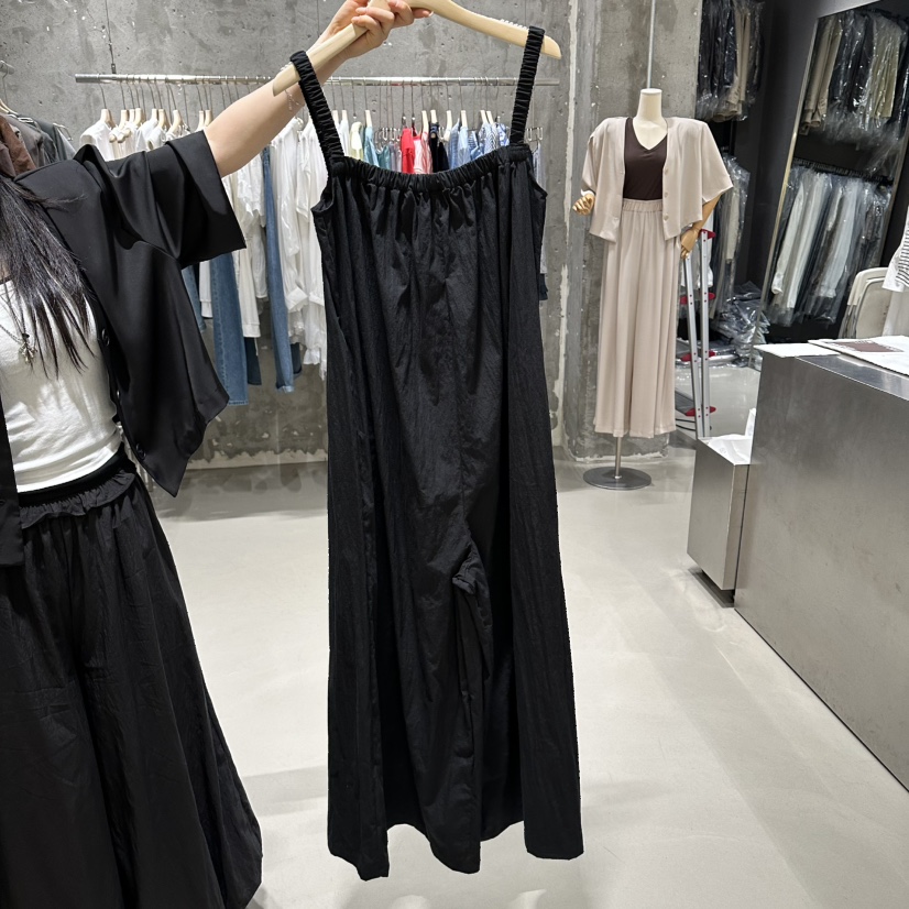 JUNI韓國直郵女裝新品推薦人氣時尚熱賣26夏季休閑背帶褲my juni背帶褲圖色3