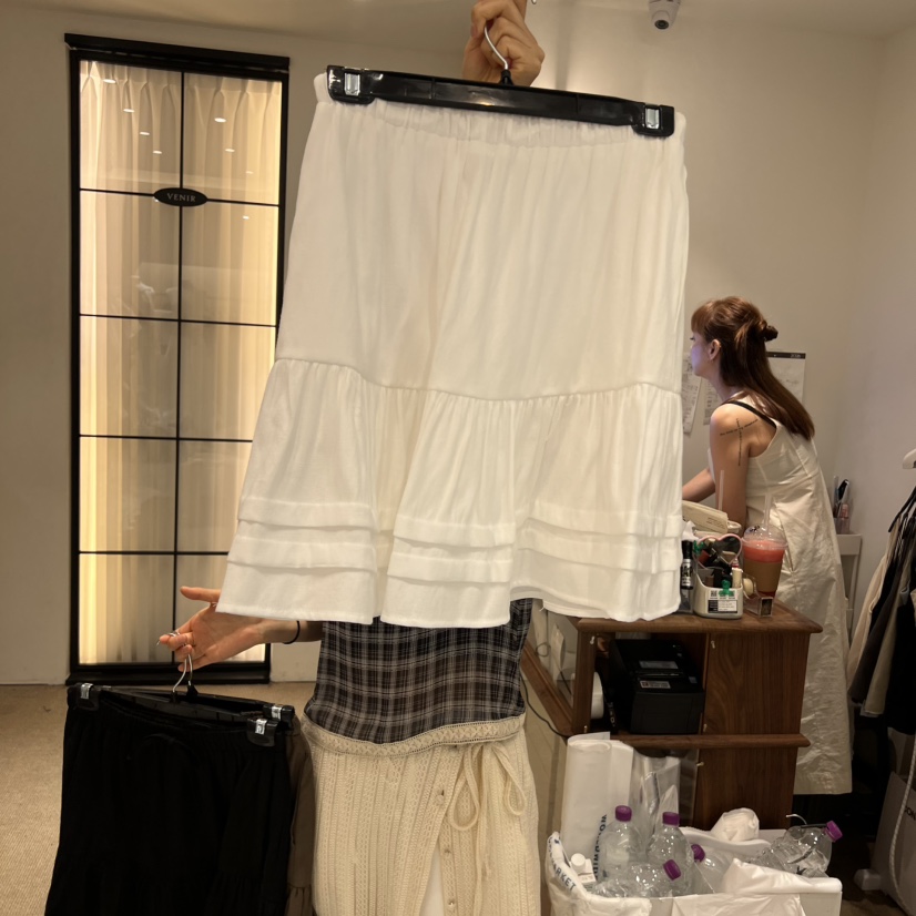 VENIR-a韓國東大門直郵女士新款休閑時尚推薦半身裙中短裙VENIR-a半身裙/中短裙
