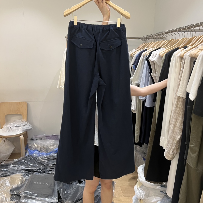 FOREST東大門實拍韓國女裝新品休閑時尚26夏季休閑褲綁帶FOREST休閑褲